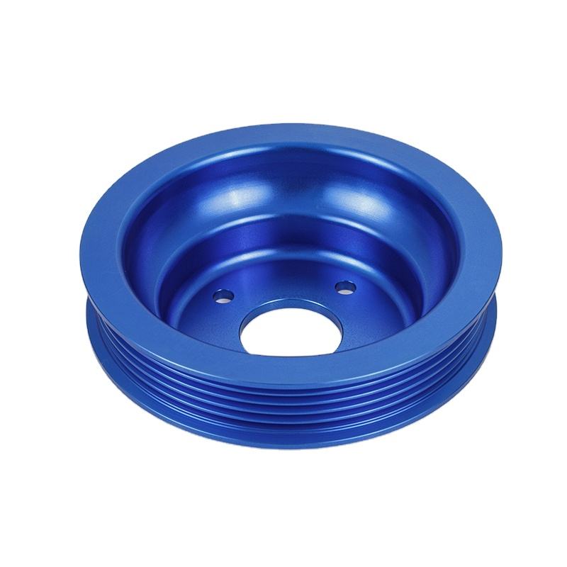 CNC-bearbejdning af aluminium-kileremskive med stor diameter